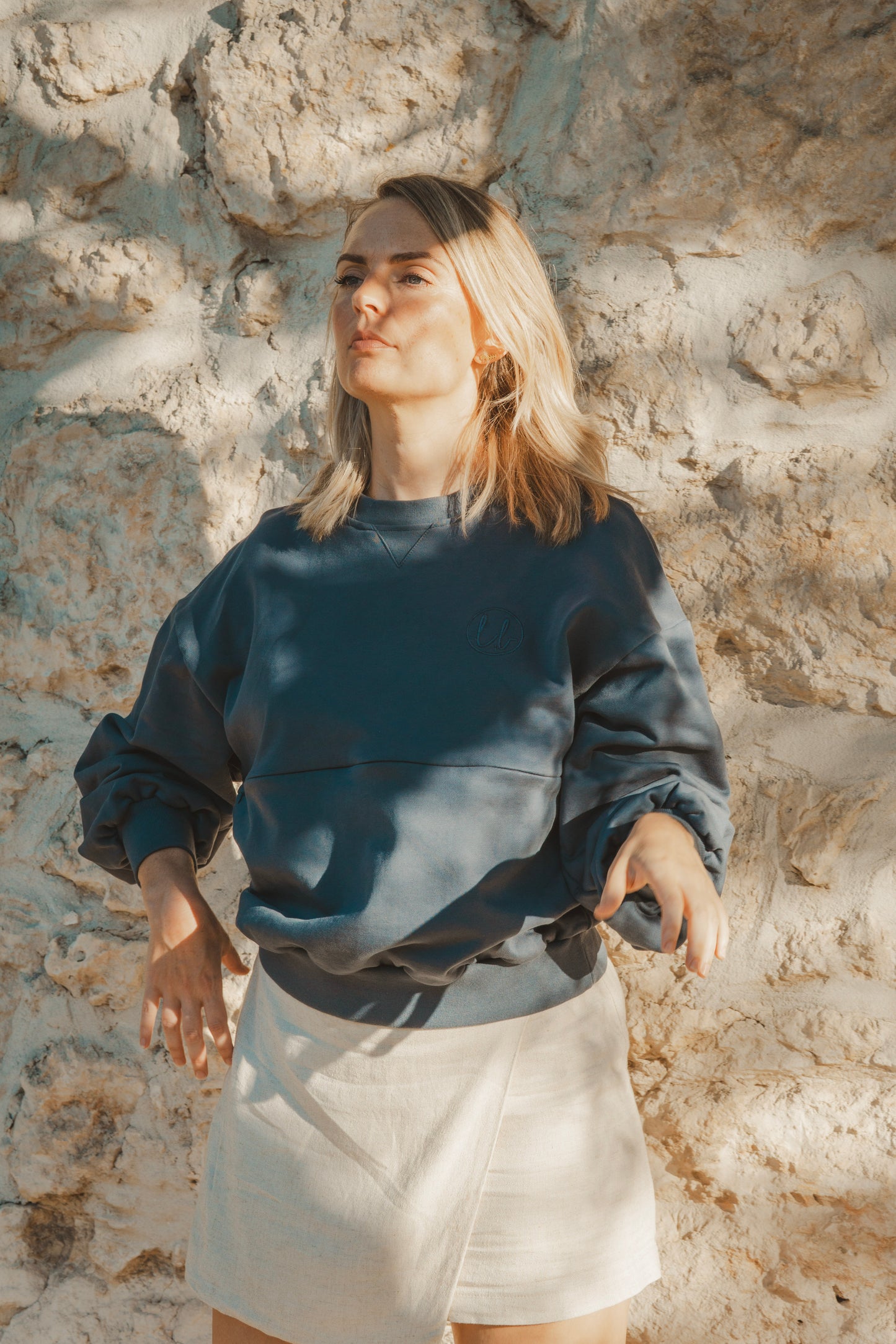 vintage cut breastfeeding jumper